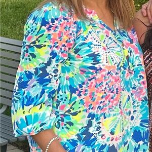 Silk Lilly Pulitzer top